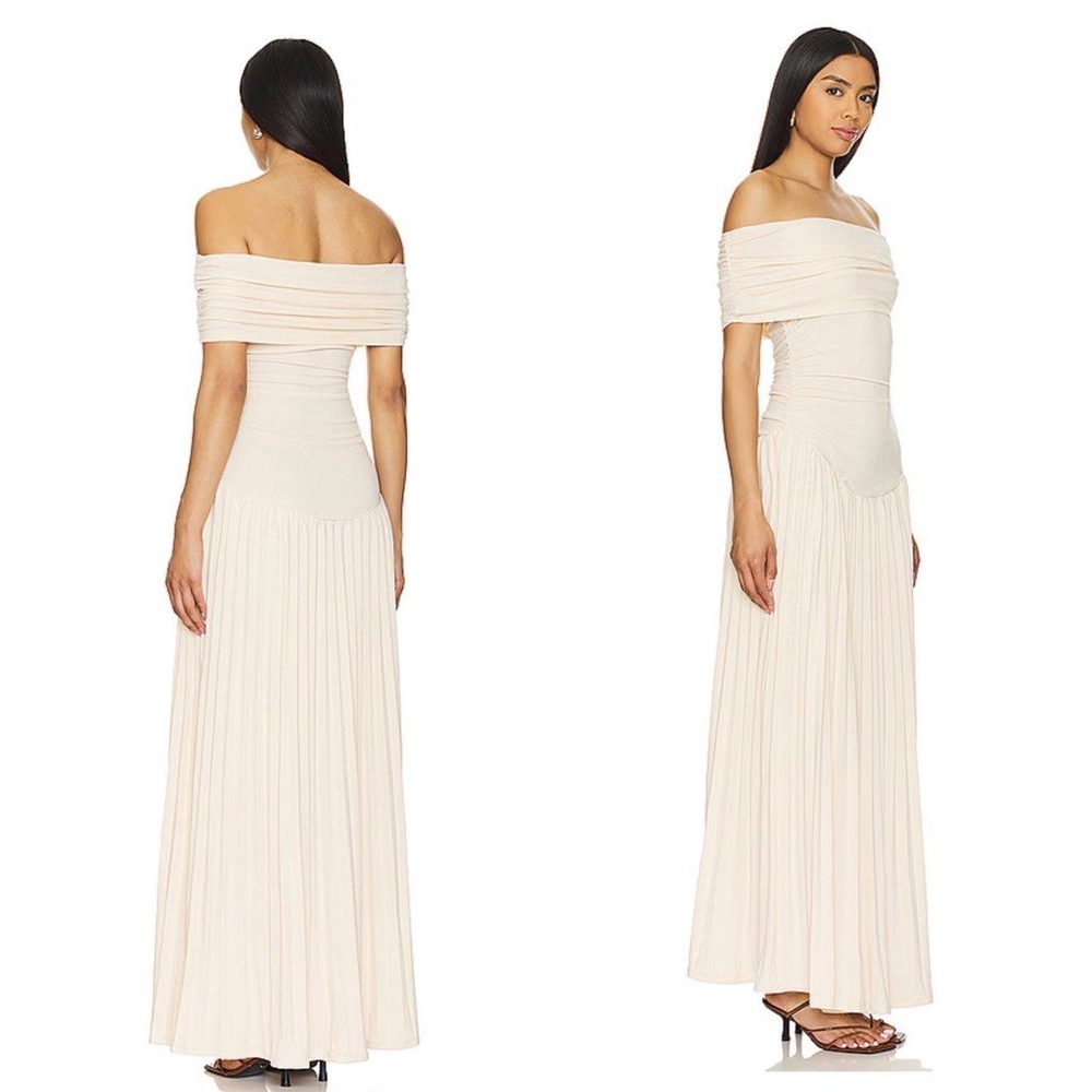 Lioness Field of Dreams Cream Off-Shoulder Maxi Skirt - Picture 9 of 12